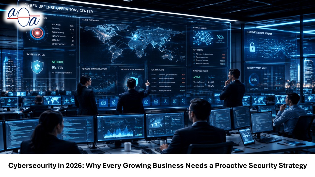 Cybersecurity in 2026: Why Every Growing Business Needs a Proactive Security Strategy